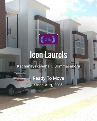 Icon Laurels Kachanayakanahalli, Bommasandra Resale Price List