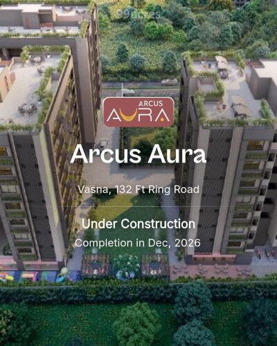 Arcus Aura Vasna, 132 Ft Ring Road Price List Brochure, Floor