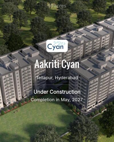 Aakriti Cyan Tellapur, Hyderabad Price List Brochure, Floor