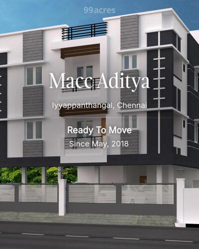 Macc Aditya Iyyappanthangal, Chennai Resale Price List, Brochure