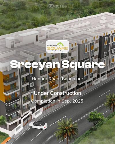 Sreeyan Square Hennur Road, Bangalore Price List Brochure