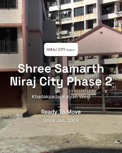 Shree Samarth Niraj City Phase Khadakpada, Kalyan West Resale