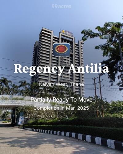Regency Antilia Kalyan West, Thane Price List Brochure, Floor