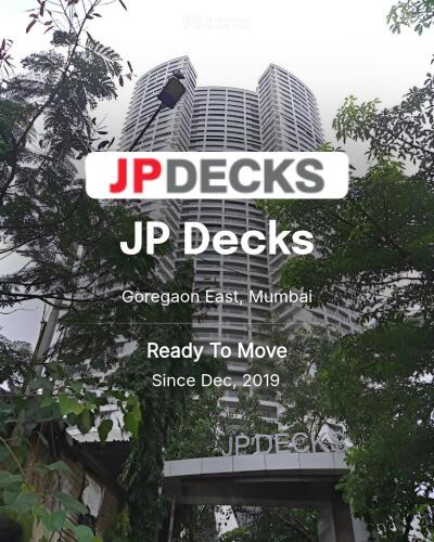 JP Decks Goregaon East, Mumbai Resale Price List, Brochure, Floor