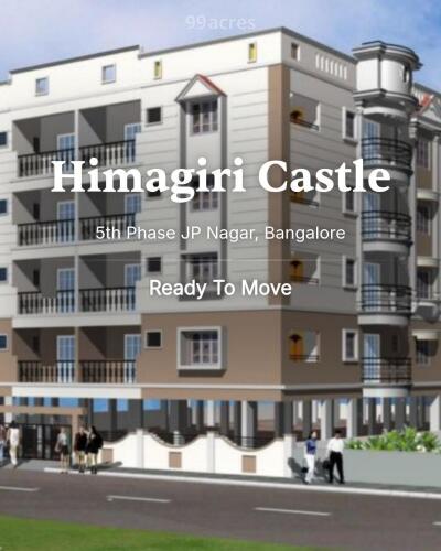 Himagiri Castle 5th Phase JP Nagar, Bangalore Resale Price List
