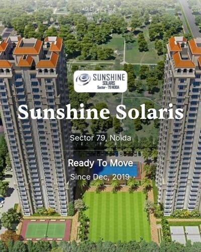 Sunshine Solaris Sector 79, Noida Resale Price List, Brochure