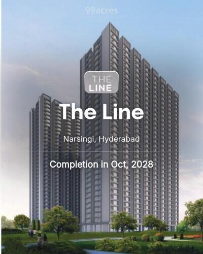 The Line Narsingi, Hyderabad Price List Brochure, Floor Plan