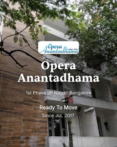 Opera Anantadhama 1st Phase JP Nagar, Bangalore Resale Price List