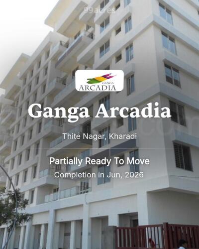 Ganga Arcadia Thite Nagar, Kharadi Price List Brochure, Floor