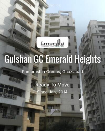 Gulshan GC Emerald Heights Ramprastha Greens, Ghaziabad Resale