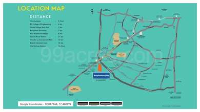 Provident Housing Provident Equinox Map - Mysore Road, Bangalore West ...