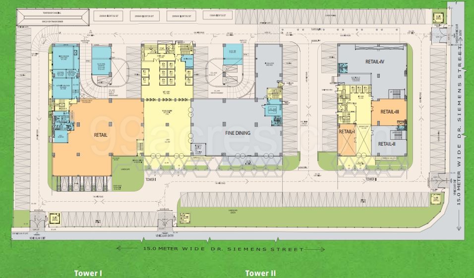 PS Group and Srijan Realty PS Srijan Corporate Park Floor Plan - PS ...