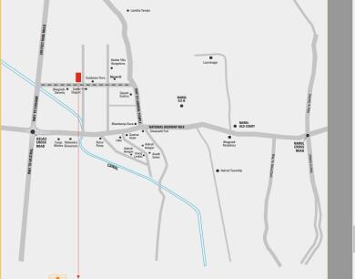 Ptd Infra Ptd Shivansh Ashray Map - Lambha, Ahmedabad East Location Map