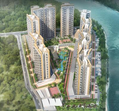 Purva Emerald Bay Aerial View