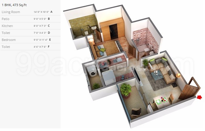 Puraniks Builders Puraniks Rumah Bali Floor Plan 
