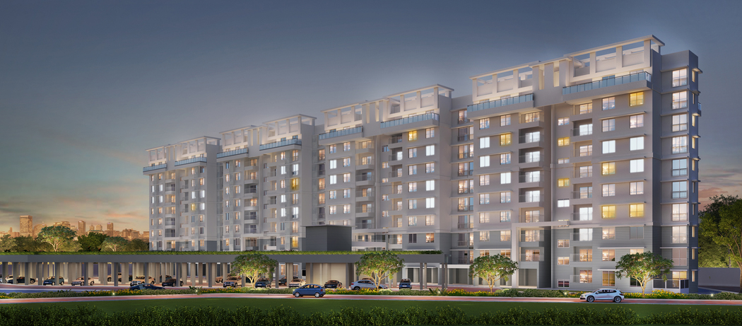 3 BHK Apartments in Hennur, Bangalore project elevation