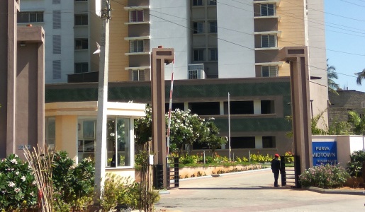 Purva Midtown Residences Entrance View