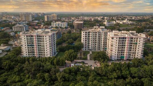 Pushpanjali Gardenia Aerial View