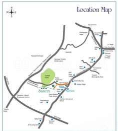 R V Shelters RVS Sumeru Map - Kanakapura Road, Bangalore South Location Map