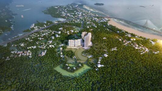 Raheja Exotica Cyprus Aerial View
