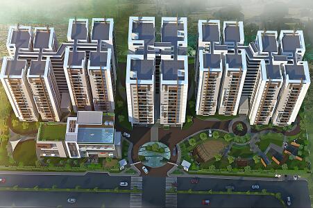 Rajapushpa Eterna Aerial View