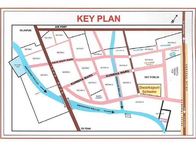 Pratap Nagar Jaipur Map Rajasthan Dwarkapuri Apartment Jaipur, Pratap Nagar Resale Price List,  Brochure, Floor Plan, Location Map & Reviews