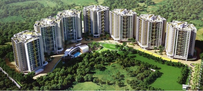 Rama Melange Residences Aerial View