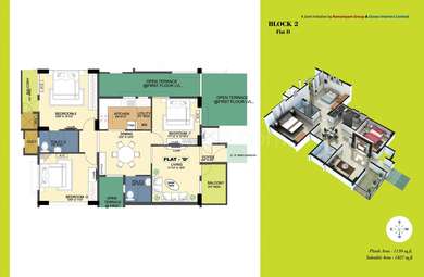 2 BHK Apartment / Flat for sale in Ramaniyam Ocean Dew Pallikaranai ...