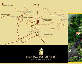 Rathna Promoters Aqua Garden City Map - Surathkal, Mangalore Location Map