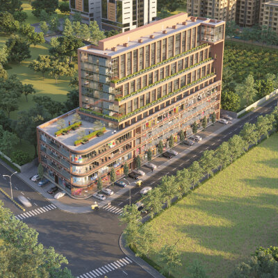 Ratnanjali Solitaire Aerial View