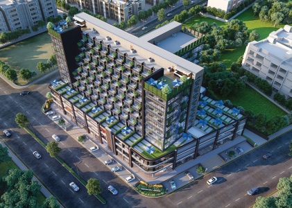 Ratnanjali Square Aerial View