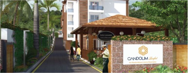 Redefine Candolim Luxfort Entrance