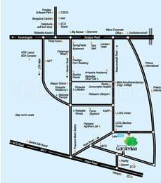 Reliaable Developers Reliaable Gardeniaa Map - Rayasandra, Bangalore ...