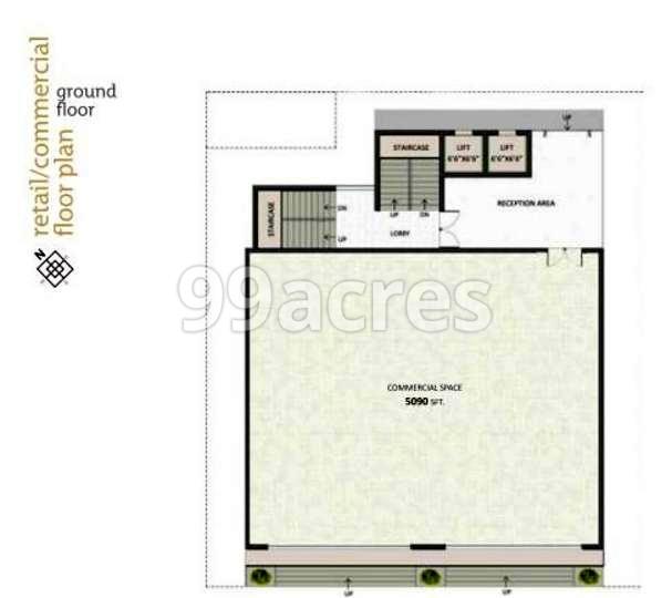 Reliance Krishna Grandeur Typical Plan