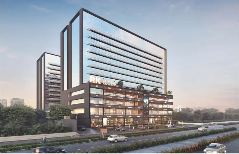 RK Iconic Rajkot, Bajrang Wadi - Invest in Office spaces & Shops