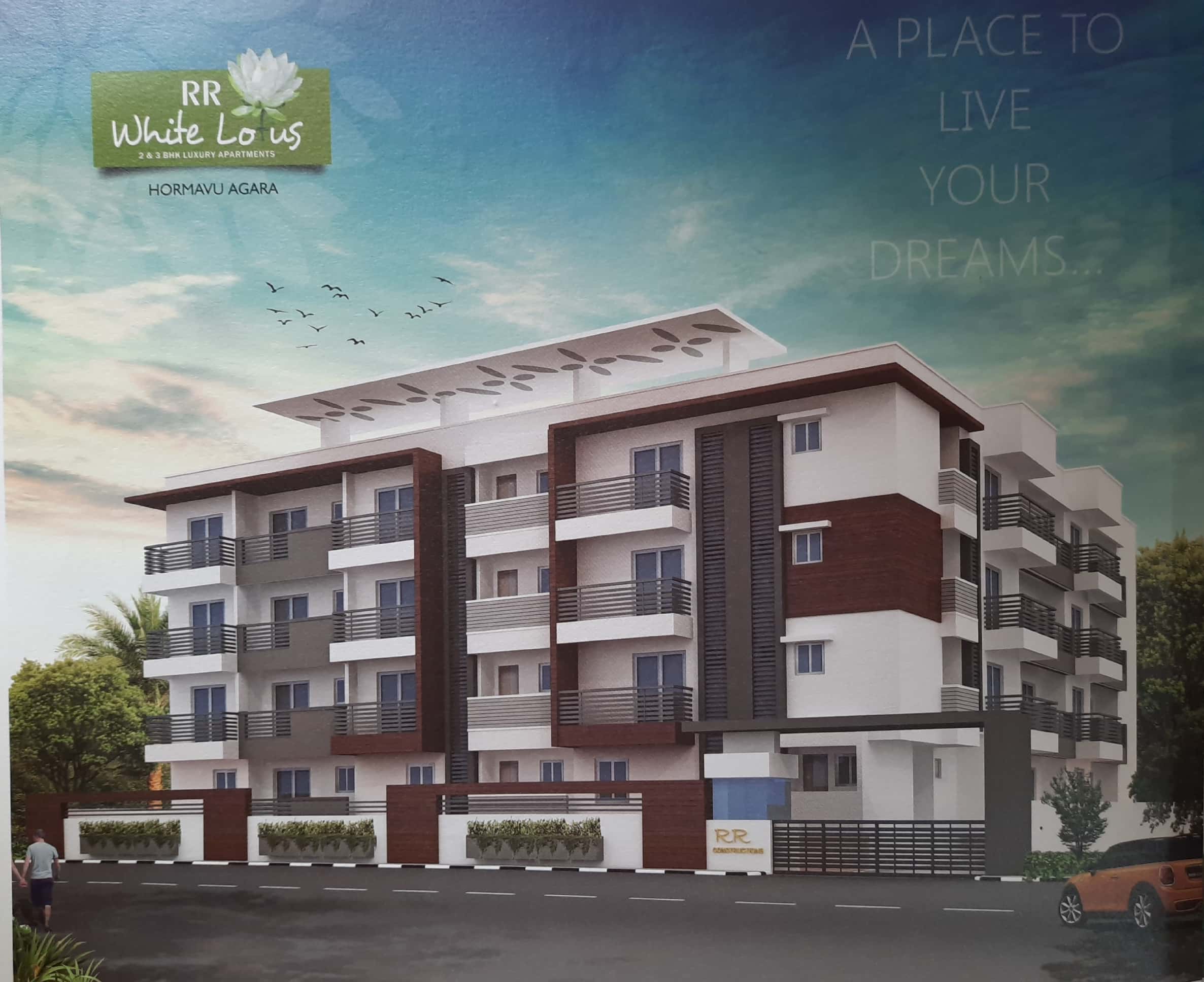 RR White Lotus Bangalore North, Horamavu Agara Resale Price List