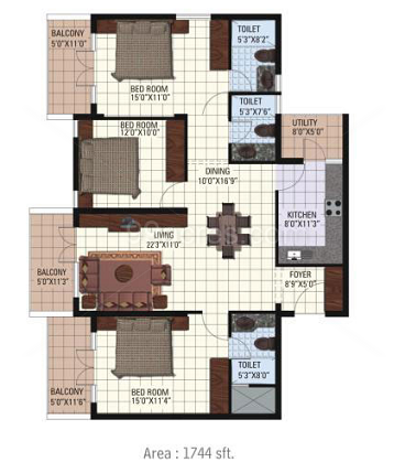 R And S Group Builders R And S Riviera Bangalore Floor Plan R