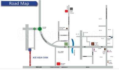 Ace Infracity Developers Ace Aquacasa Map - Sector-16 Gr Noida, Greater 