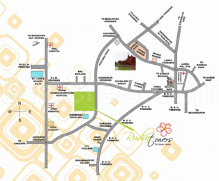 Rudra Real Estate Builders Rudra Towers Map - Sunderpur, Varanasi ...