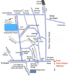 Rauwal Map Runwal Housing Runwal Seagull Map - Handewadi, Pune Location Map