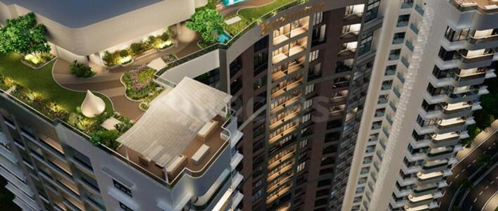 Rustomjee 180 Bayview Aerial View