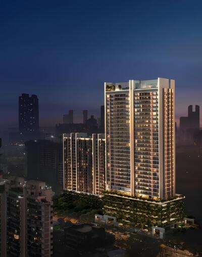 Rustomjee Vista Bay Elevation