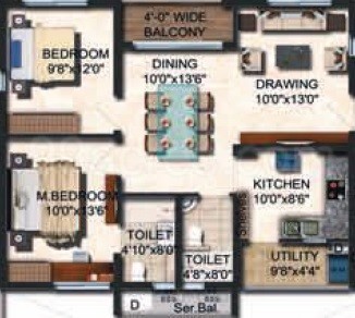 Rv Nirmaan And Silpa Homes Silpas Rv Dharmista Floor Plan