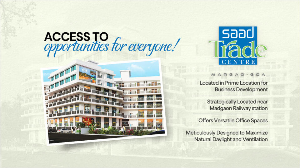 Saad Shop Rent Saad Trade Centre Salcete, Margao - Invest in Office spaces & Showrooms