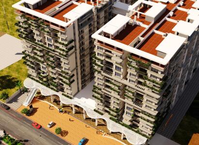 Sage Skyline Aerial View