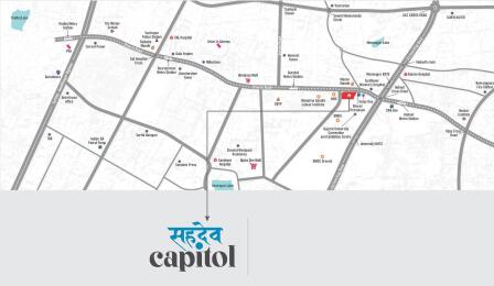 Sahdev 99 Sahdev Developers Sahdev Capitol Map - Memnagar, Ahmedabad West ...