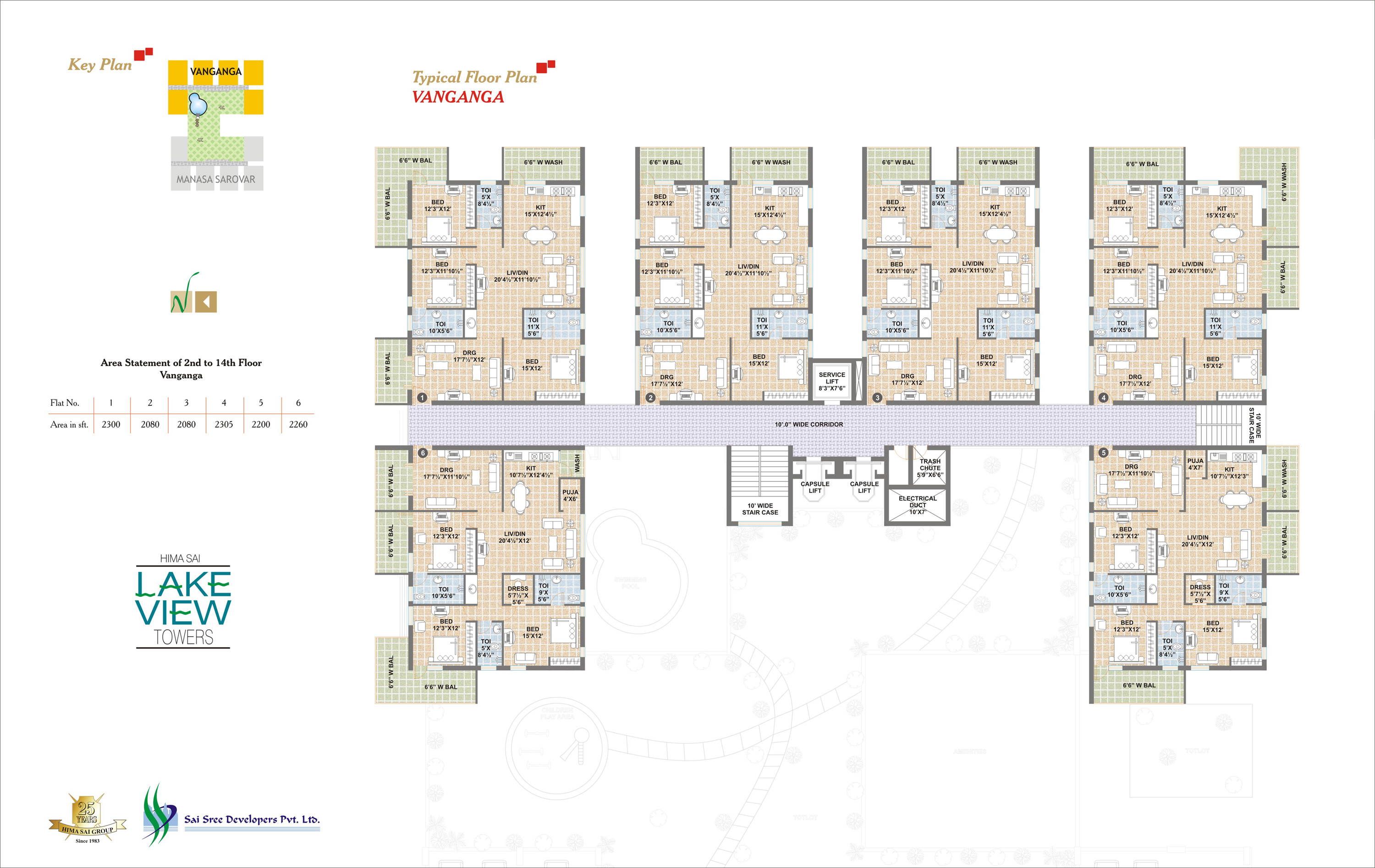 Sai Sree Developers Sai Sree Hima Sai Lake View Towers Floor Plan ... Sai Sree Developers Sai Sree Hima Sai Lake View Towers Floor Plan ...