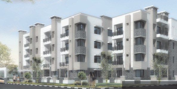 Sai Teja Solace Front Elevation