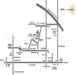 Saket Group Saket Kosala Map - Kapra, Secunderabad Location Map