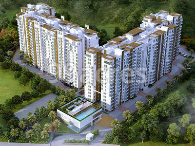 Sattva Navaratna Residency Aerial View